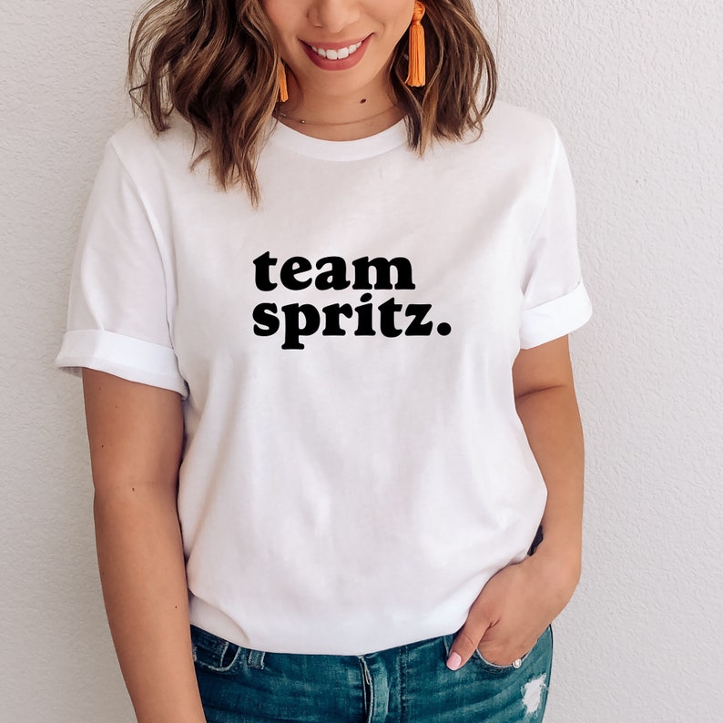Team Spritz Shirt Italian Cocktail shirt Cute Italian Shirt Brunch Shirt Aperol® Spritz Shirt image 2