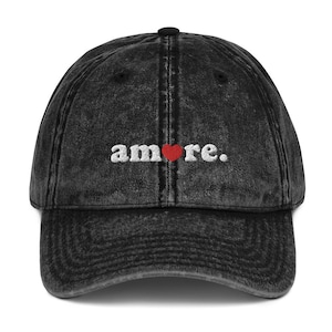 Amore Hat for Italy lover Embroidered Italy Cap, Gift for Italy lover, Italy themed gift, Italian language gift, Amore valentine hat