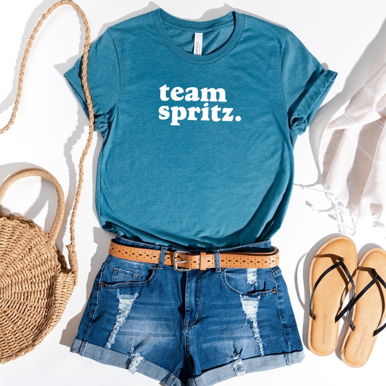 Team Spritz Shirt Italian Cocktail shirt Cute Italian Shirt Brunch Shirt Aperol® Spritz Shirt image 5