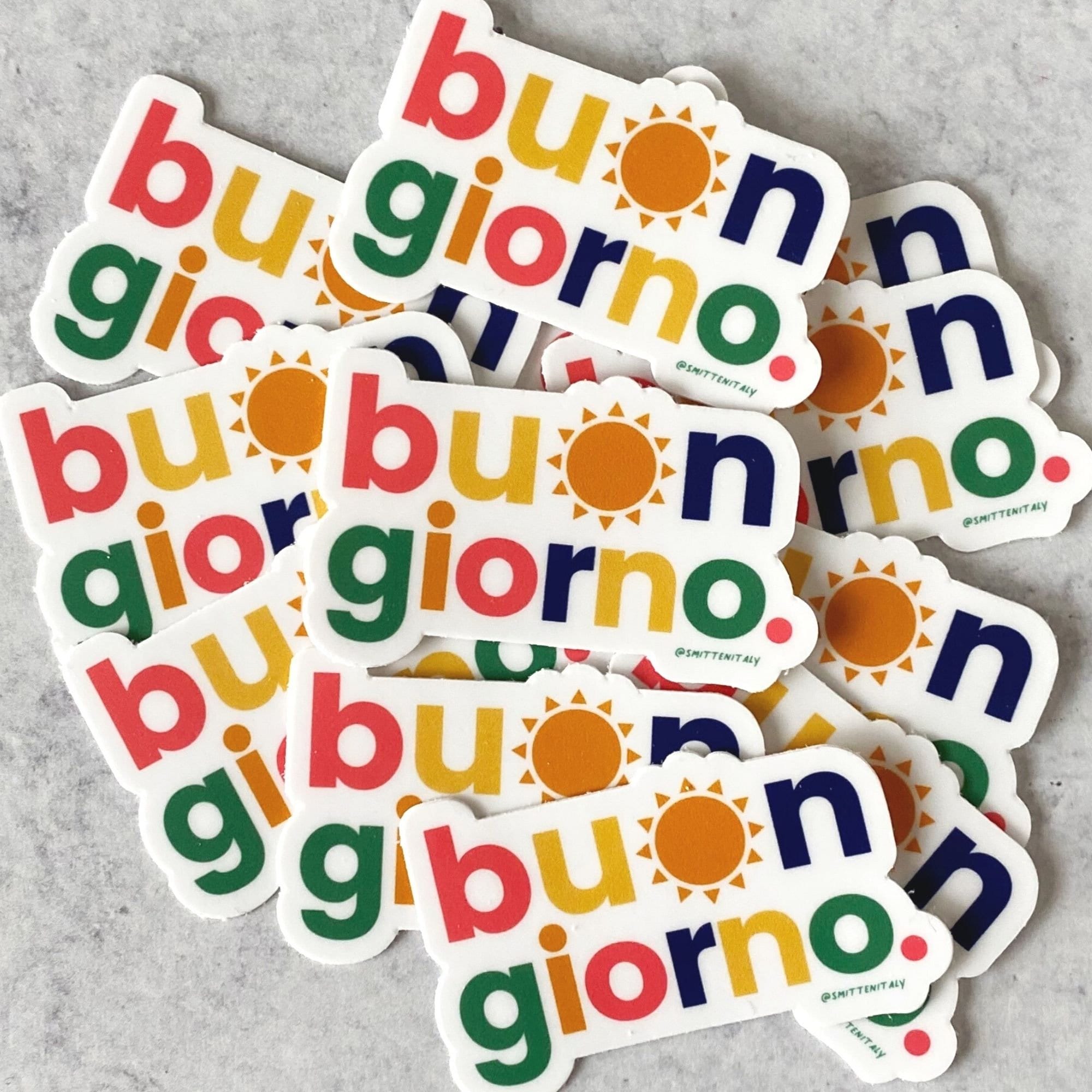 colorful-buongiorno-sticker-italy-hydro-flask-sticker-buon-etsy