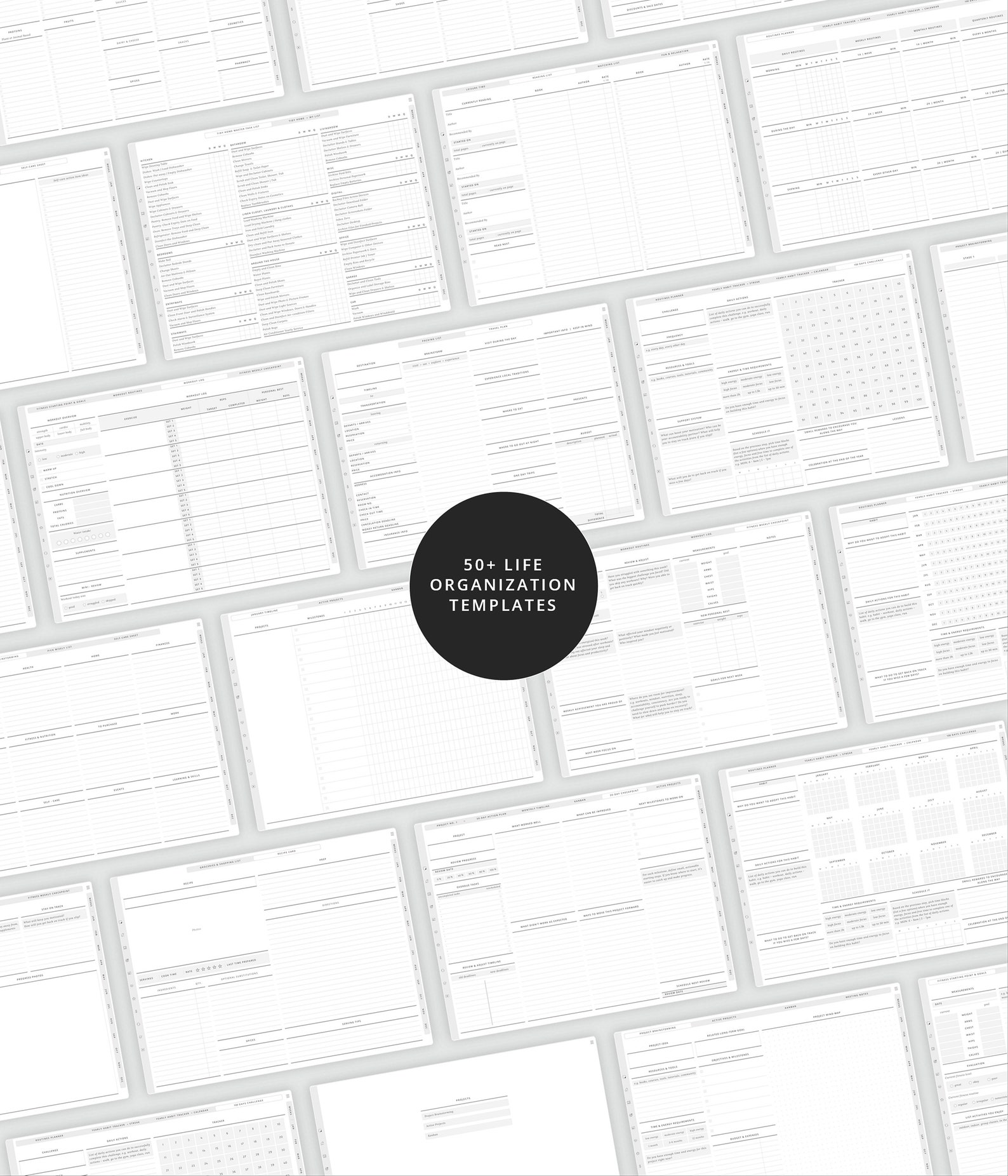 Undated Digital Planner for Goodnotes Weekly and Daily Etsy