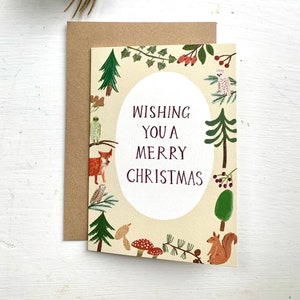 Je vous souhaite un joyeux Noël - Carte de voeux