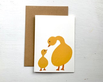 Yellow ducks - Greeting Card
