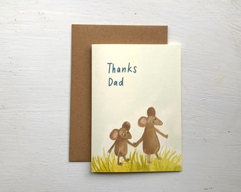 Thanks Dad - Greeting card