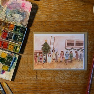 Il Presepe Scolastico - Biglietto d'auguri