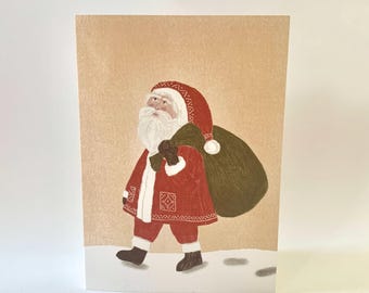 Father Christmas - Greeting Card