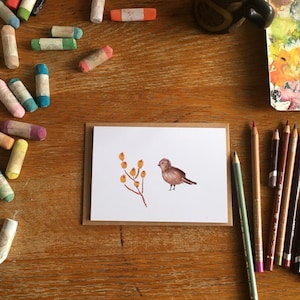 Petit oiseau - carte