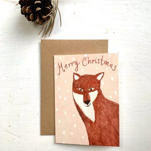 Joyeux Noël Renard - Carte de voeux