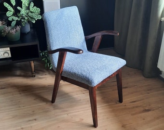 Polish Original Armchair "Her" Type 300-123 Mieczysław Puchała 1960s, Mid Century.