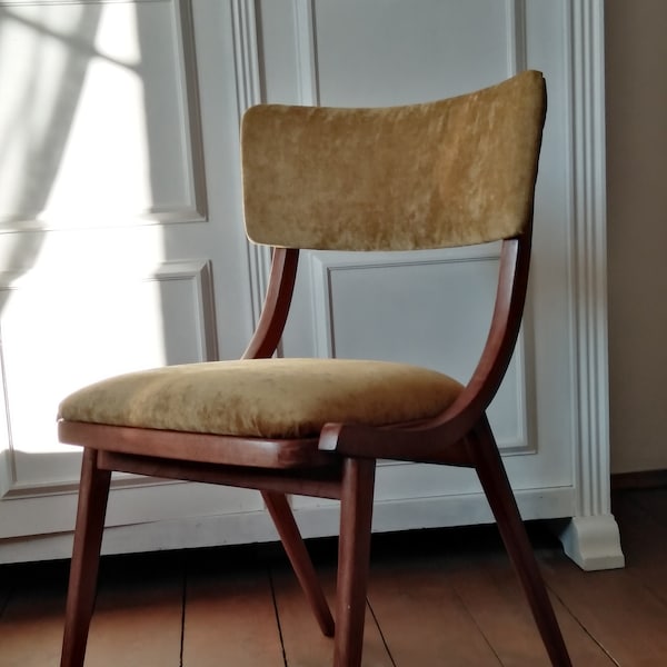 Vintage polish "Jumper" chair, model A-5942 Var, 70s, personalization!