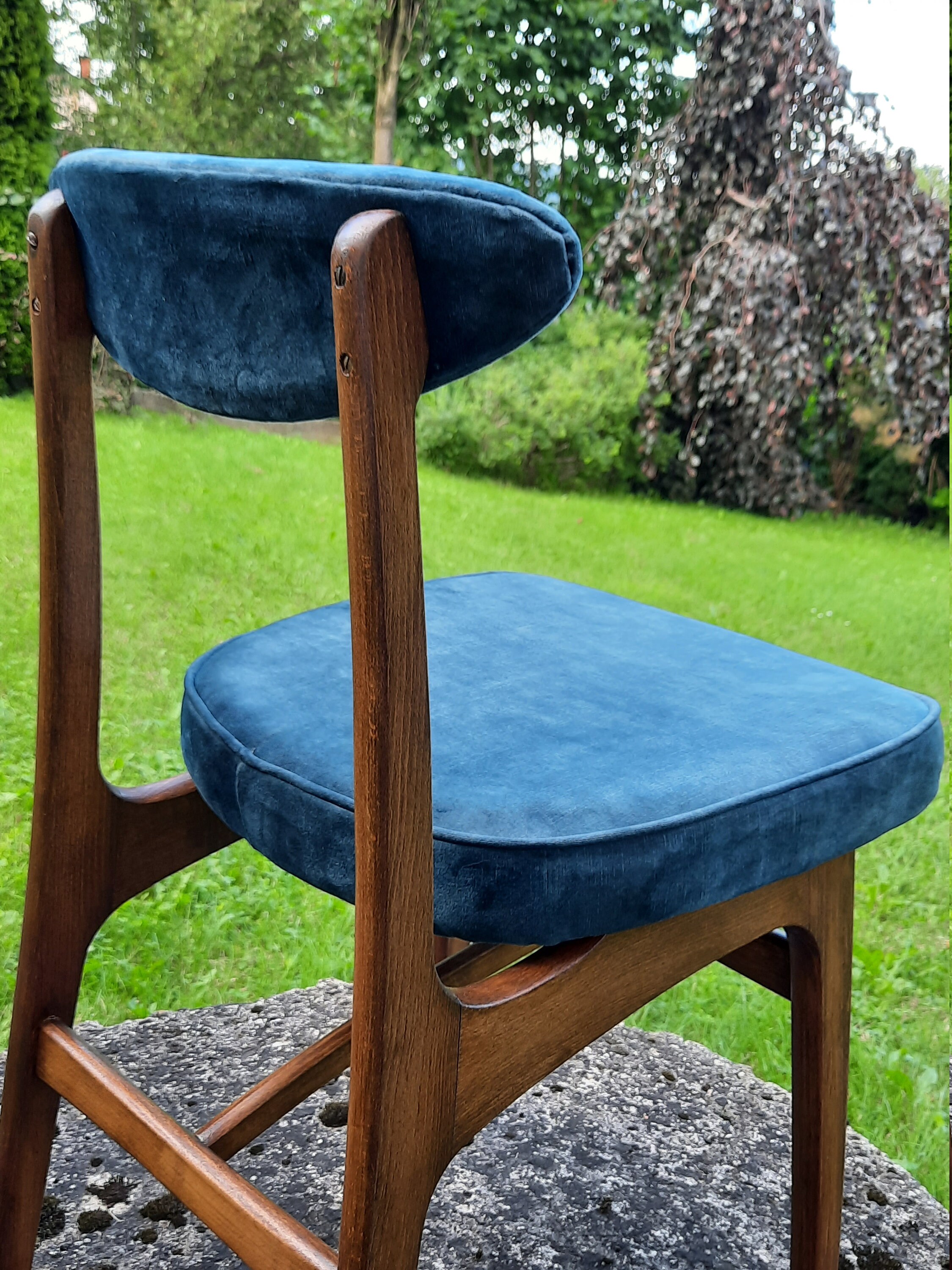 Vintage Polish Midcentury Chair Type 200190 Designed in Etsy