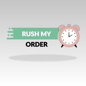 Rush My Order - rush de 12 horas por semana ou 24 horas por semanaEND