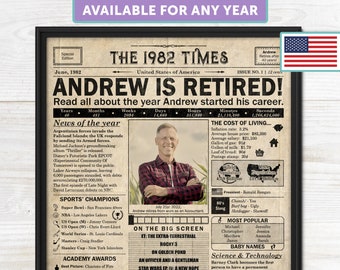 Retirement gift for men or women | Teacher retirement party gift | Nurse retirement | Work anniversary | Coworker gift | US | Digital