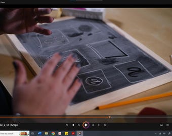 Chalk Lettering Virtual Class