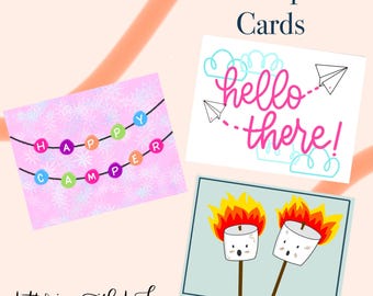 Personalized Camp Card: Handwritten Mail for Happy Campers