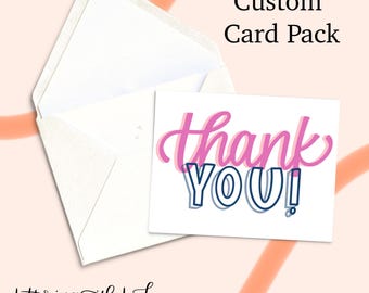 Custom Card Order - 6 Pack