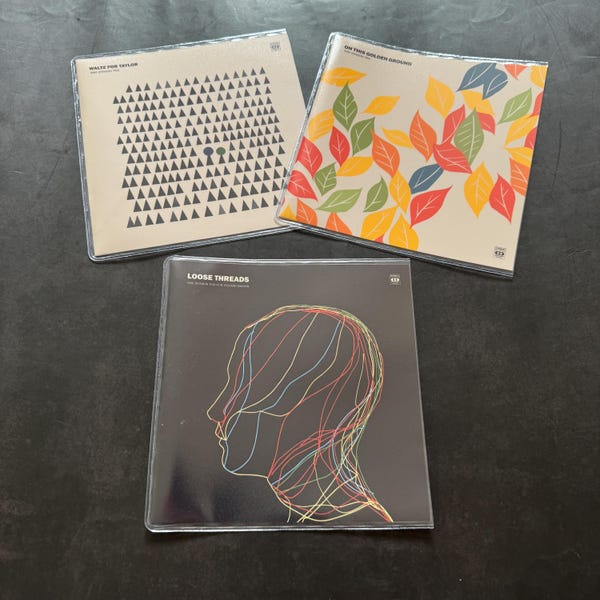Printed Cover for 12"  and 7" Vinyl Records - READ THE DESCRIPTION