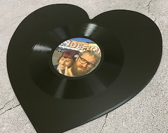 Heart Shape Vinyl Record