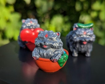 Bingpup figurines (SET OF 3) || SVSSS decor