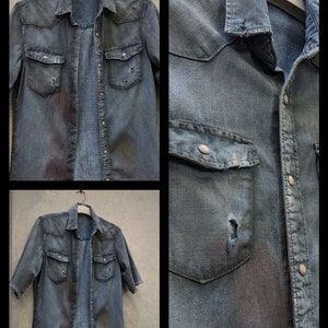 Ellie Williams jacket (MADE TO ORDER) | Ellie cosplay | Williams denim shirt | tlou 2