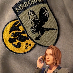 LIS Reunion Max's Patches | Iron-On and Hook-and-Loop patch | LIS Max Cosplay