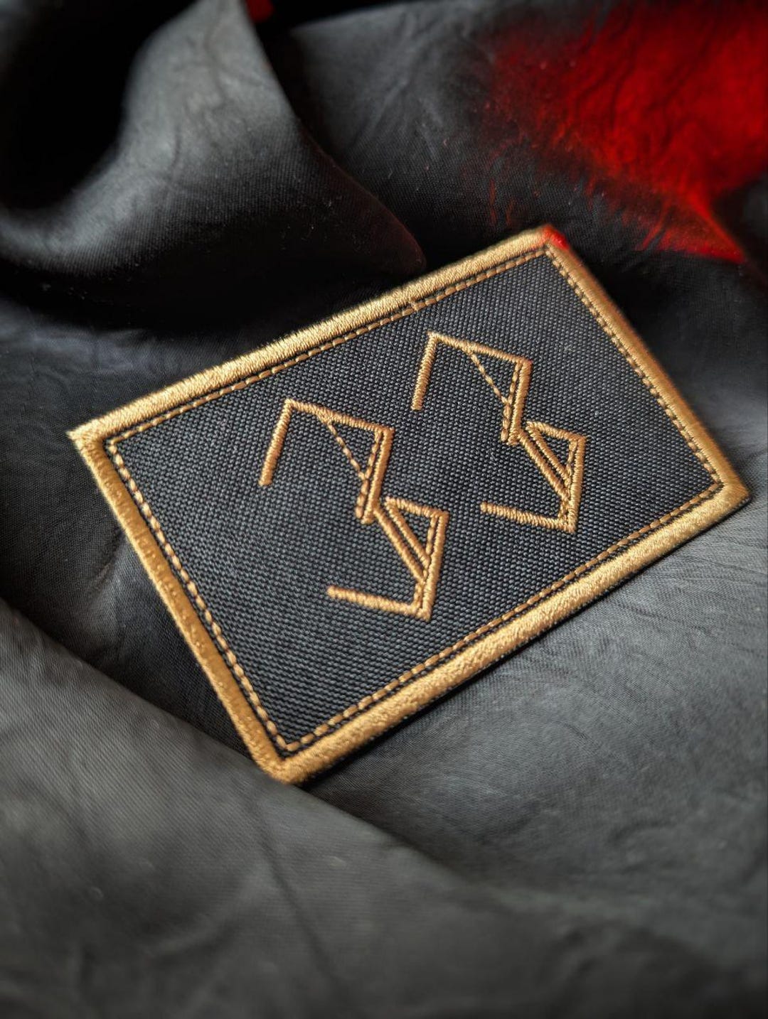 Expedition 33 Patch | Iron-on and Hook-and-loop Patch | 33 Flag