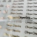 Real foil stickers, personalized labels, perfect for lipgloss tubes, eyelashes and cosmetics packaging