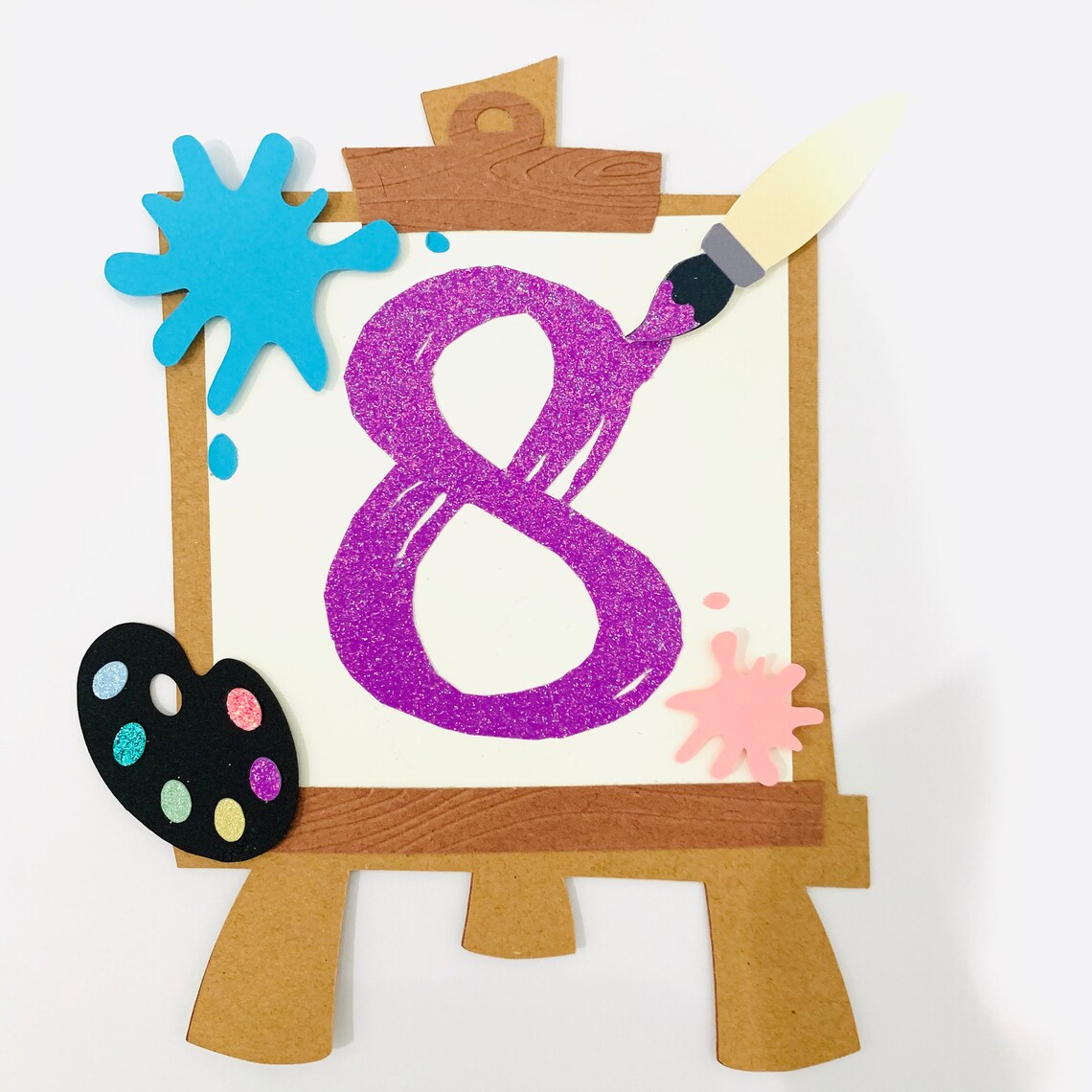 Painting Cake Topper Art Cake Topper Perfect for a Painting Etsy