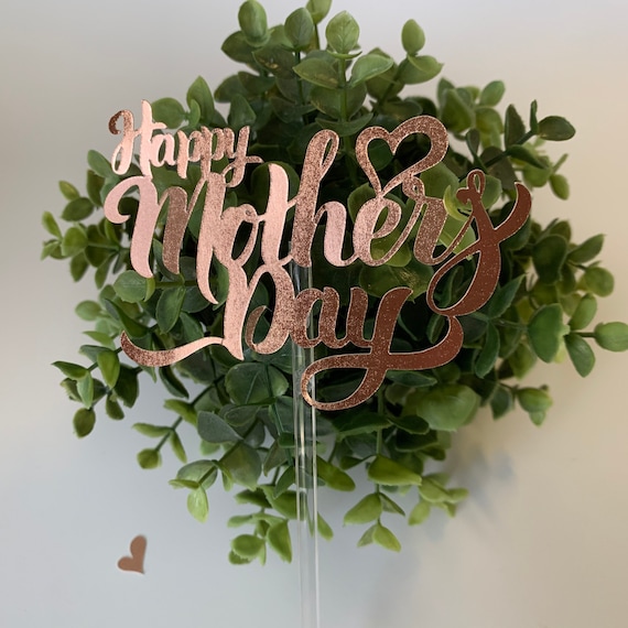 Happy Mothers Day Topper Perfect to Place in a Floral Etsy