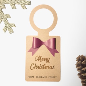 Wine bottle tag, Champagne bottle tag, Liquor bottle tag, Wine bottle gift tag, Christmas wine tag, Custom bottle tag, Custom wine bottle
