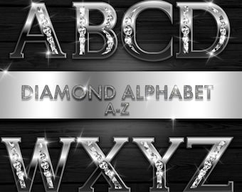 Diamond Letters - Etsy