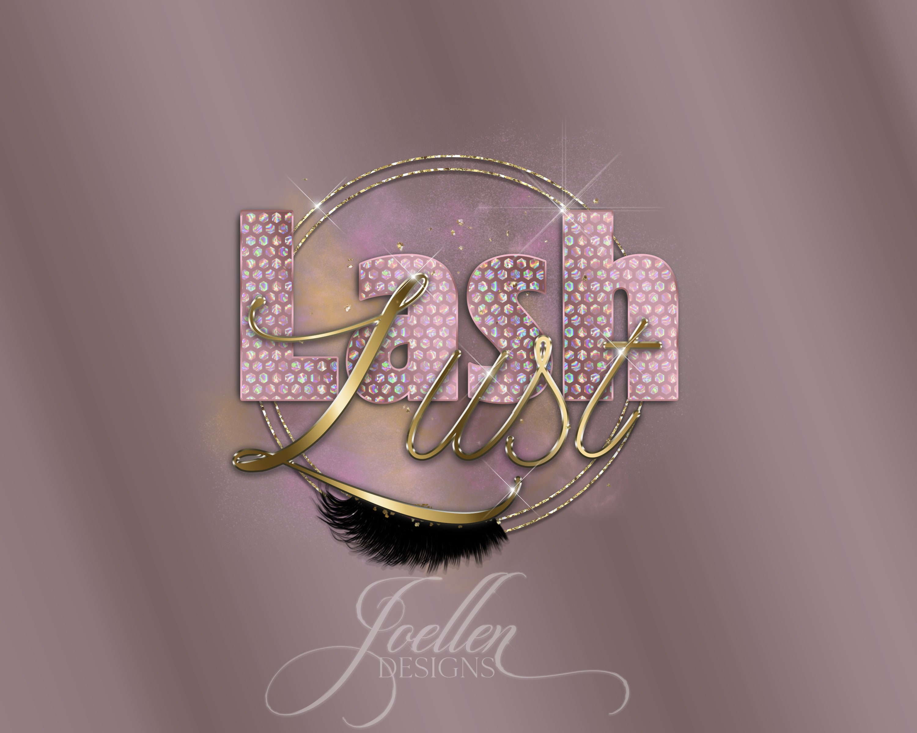 Lash Logo, Eyelash Logo
