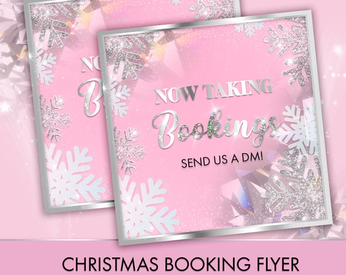 Christmas Content, Christmas Social Media Post, Bookings available, Christmas, IG Post, Book now