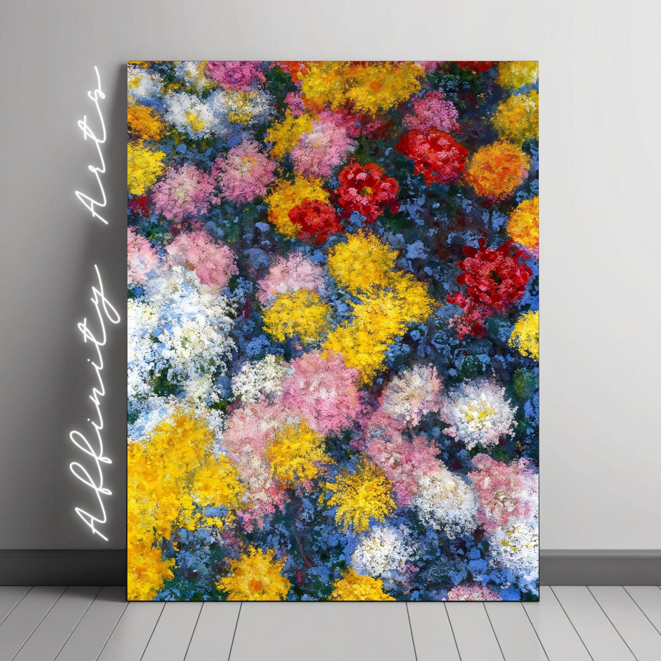 クロード・モネ「菊」（1897年） – 印象派の花のアートプリント