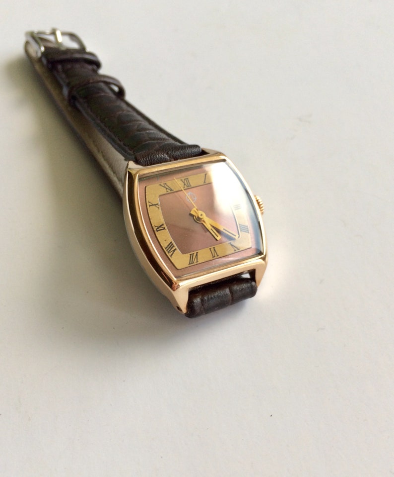 Women Watch Luch Gold Plated Watch Vintage Watch Gift for - Etsy