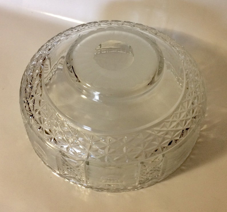 Rare Crystal.vintage Crystal Bowl for Fruit. Home Decor.big Etsy