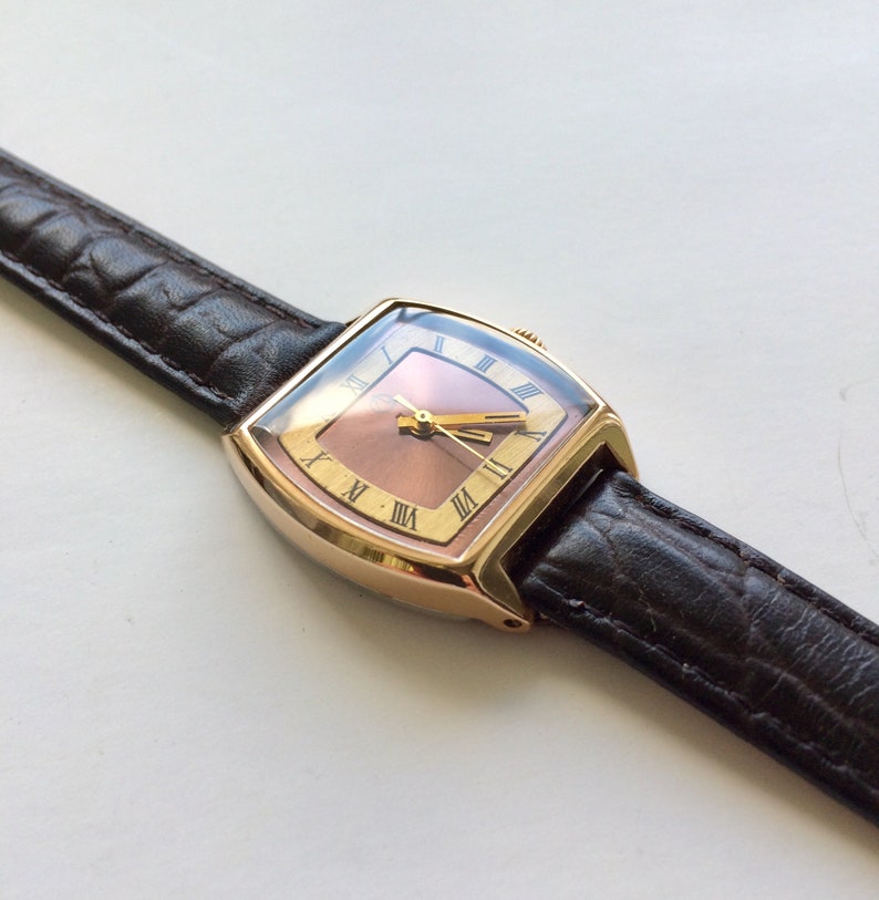 Women Watch Luch Gold Plated Watch Vintage Watch Gift for - Etsy
