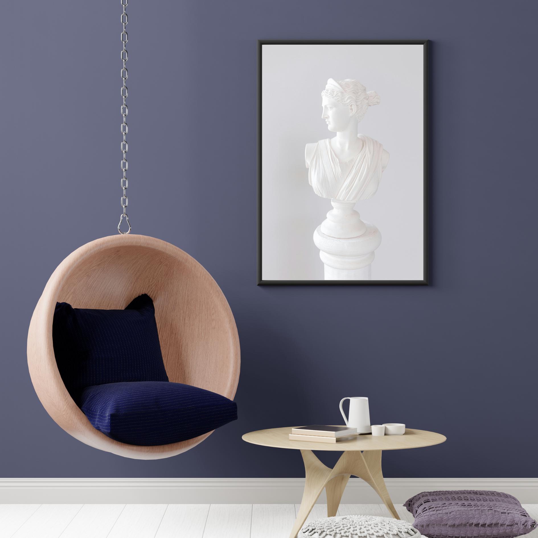Elegant Greek Goddess Bust Sculpture Digital Art Print of Classical ...