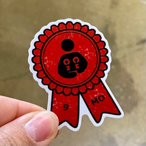 Exclusive Pumping Award Sticker - 9 Months