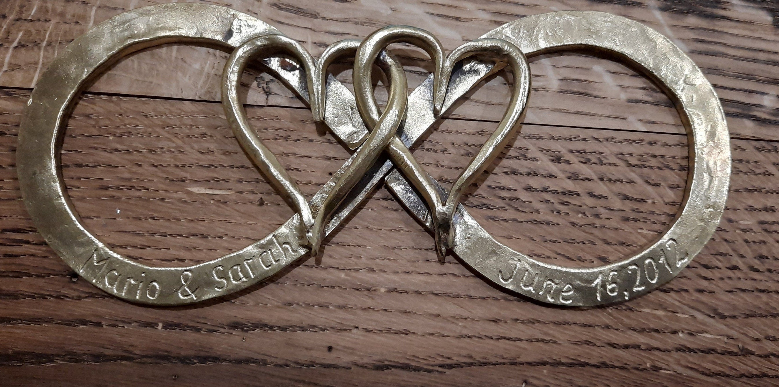 8th anniversary gift bronze anniversary gifts personalized Etsy