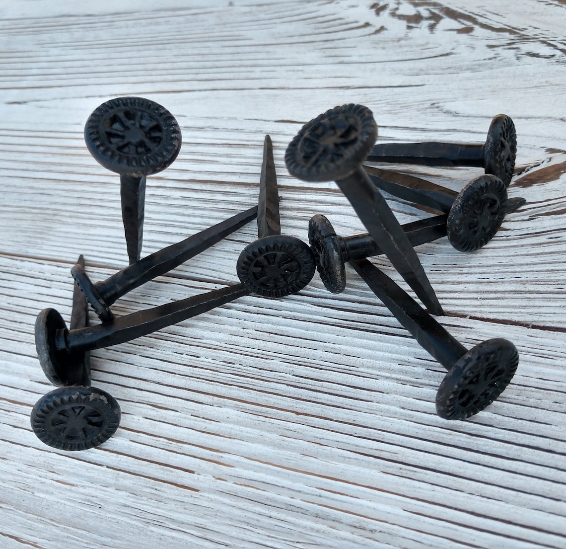 Hand Nails set of 10 iron nails decorative nails Etsy