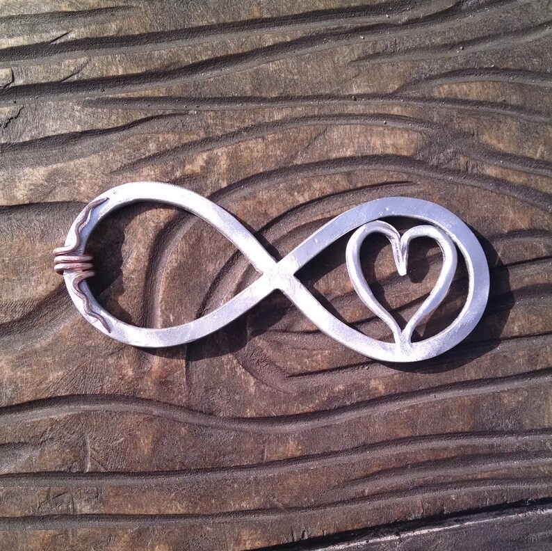 Aluminum Infinity 10 Year Anniversary Gift Tin Anniversary Etsy