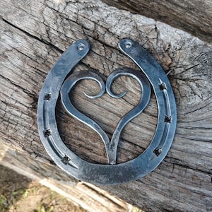 iron anniversary gifts, iron horseshoe with heart,6th anniversary gift,iron gifts,iron gift for wife, iron gift for husband,traditional gift