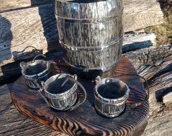 Stainless Steel Wine Rack, Medieval Cookware, 11th Anniversary Gift