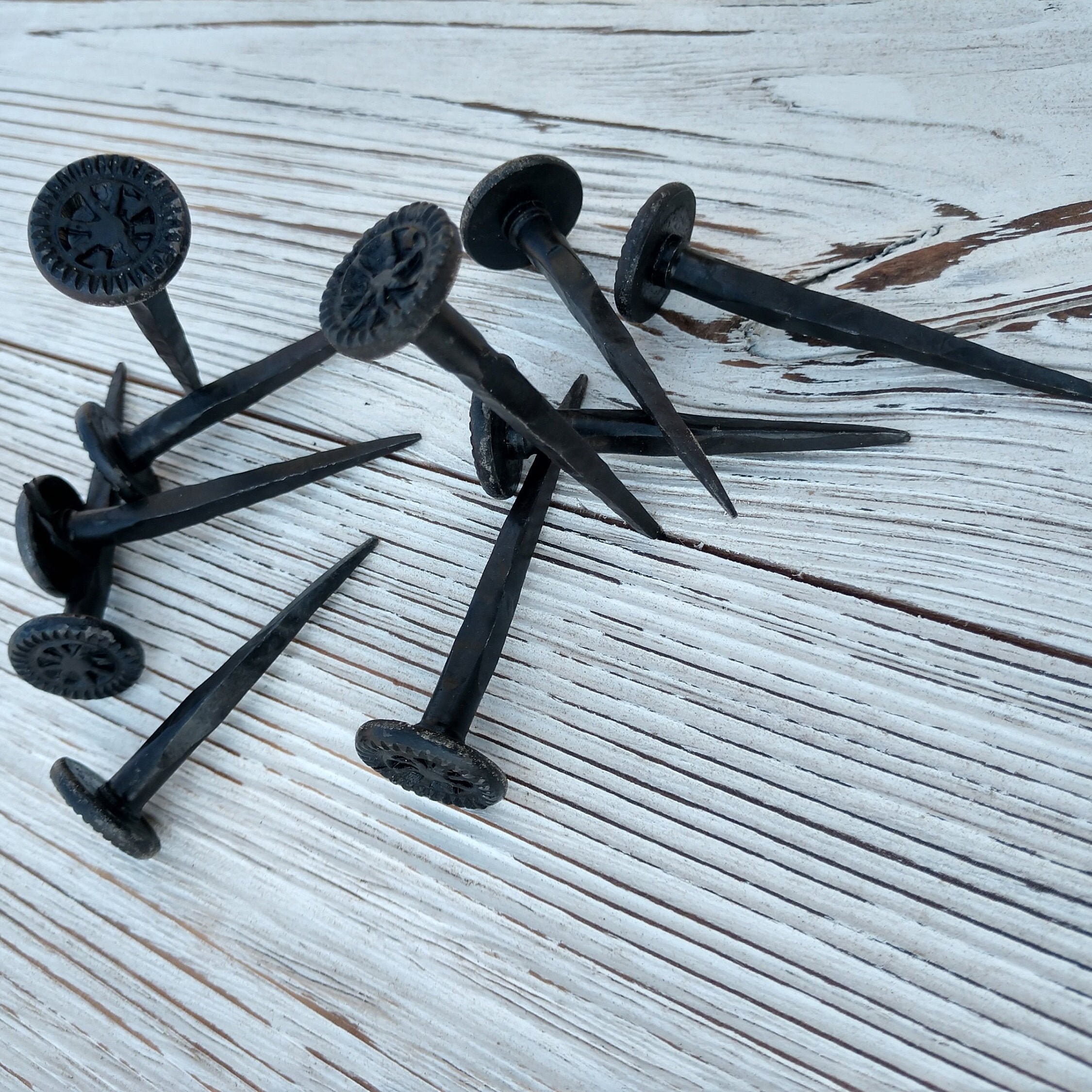 Hand Nails set of 10 iron nails decorative nails Etsy