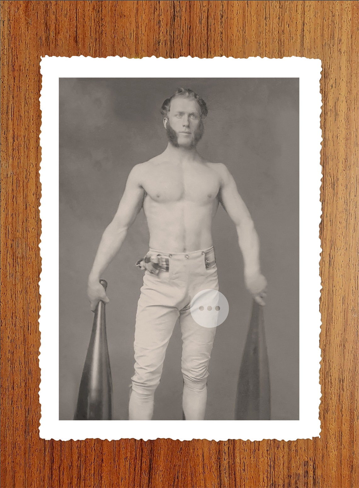 Most Handsome Victorian Man Photograph Nice Bulge Vintage Etsy