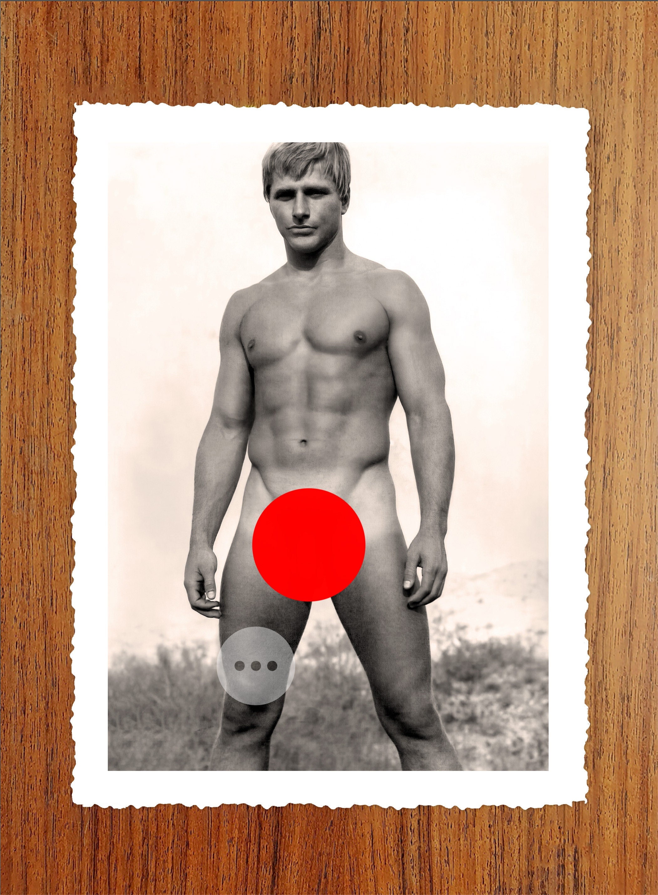 Männlicher Akt Portrait eines hübschen nackten Mannes Voll - Etsy Österreich