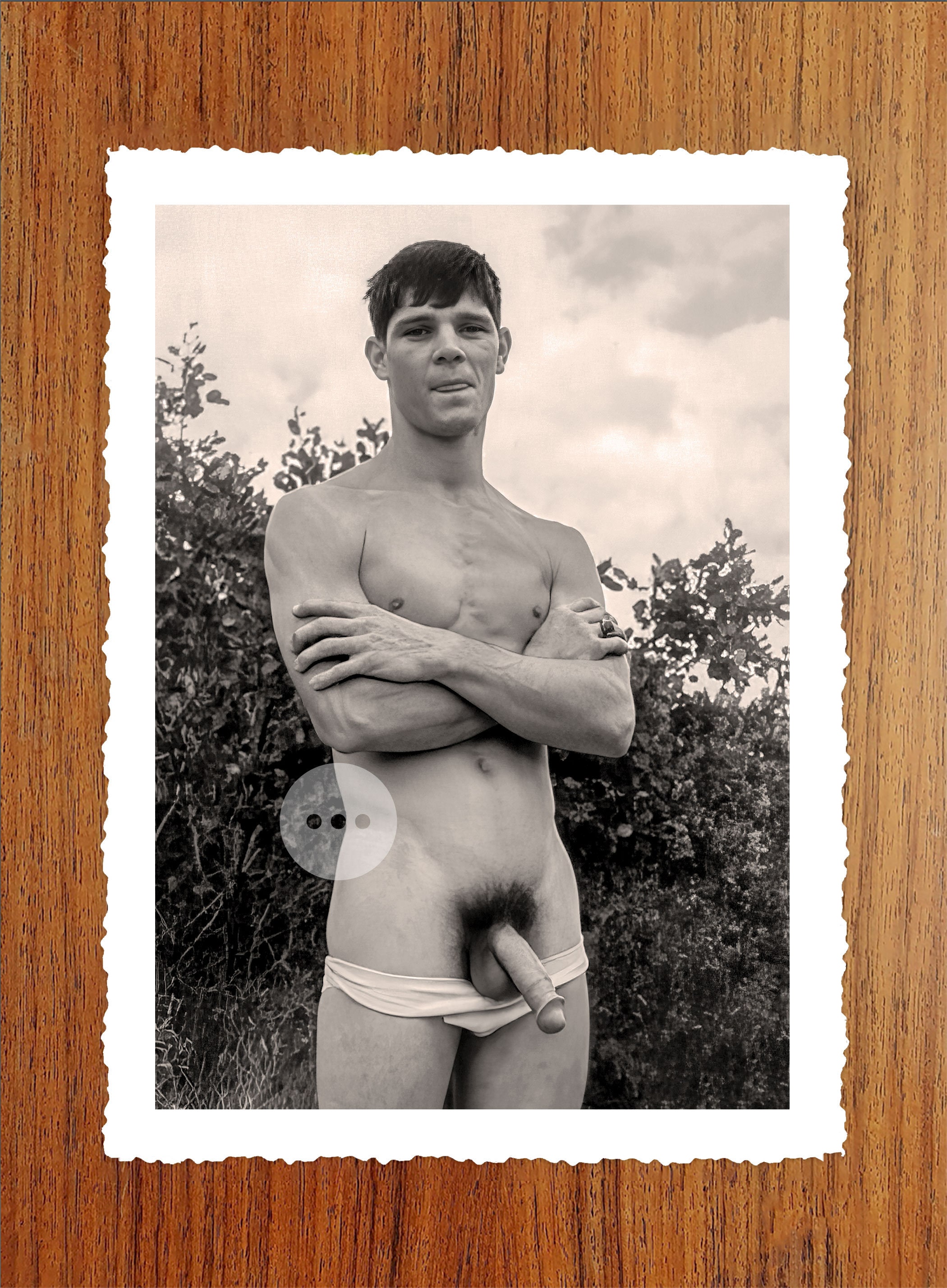 Male Nude Showing off Full Frontal Nudity Erotic Vintage Photo - Etsy  Denmark