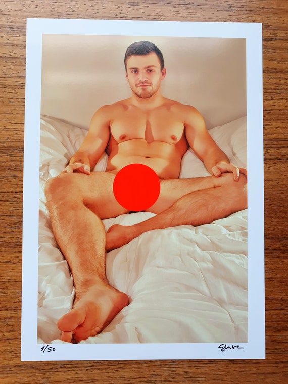 Male Nude Photography Limited Edition Art Photo Print Full picture