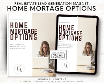 Mortgage Guide Mortgage Loan Officer Marketing Mortgage Buying Process Packet Real Estate Template Mortgage Loan Realtor Marketing Canva